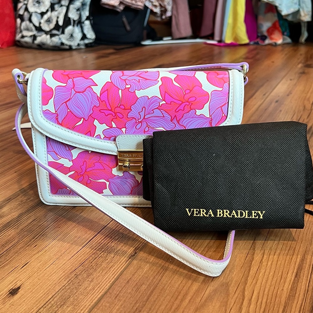 Never Used! Vera Bradley Crossbody (with Dust Bag)